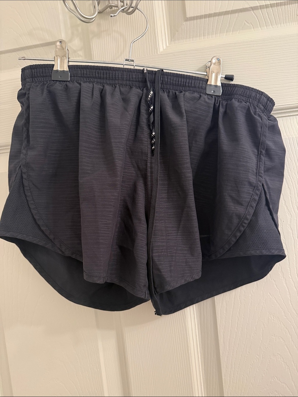 Nike Black Women's Running Shorts with Drawstring Waist